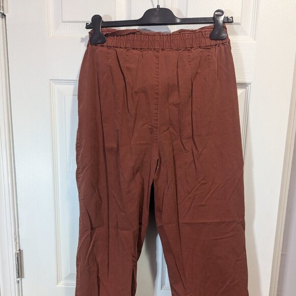 Madewell Orange High-Waisted Pants - Picture 4 of 5